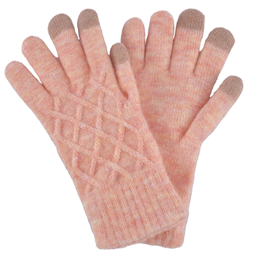 Coral- Smart Touch Winter Gloves