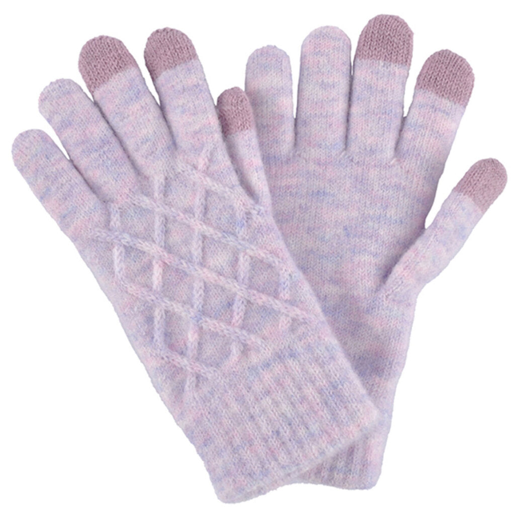 Purple- Smart Touch Winter Gloves